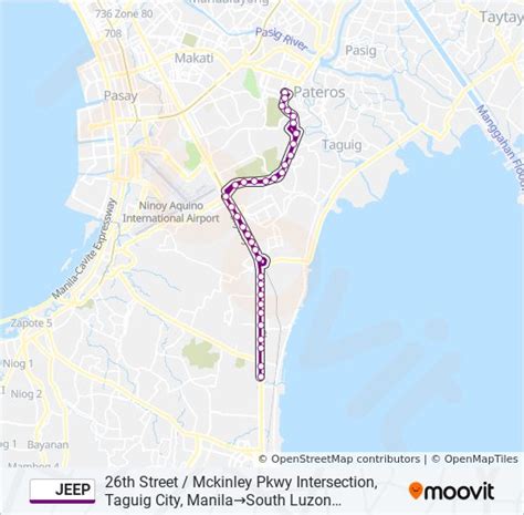 McKinley Pkwy, Taguig City, Manila to Intramuros .